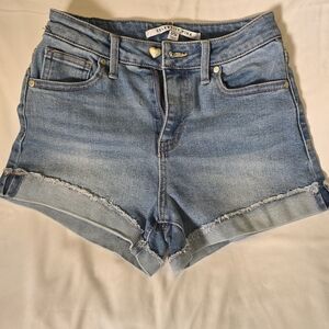 Celebrity Pink Light Blue Jean Shorts